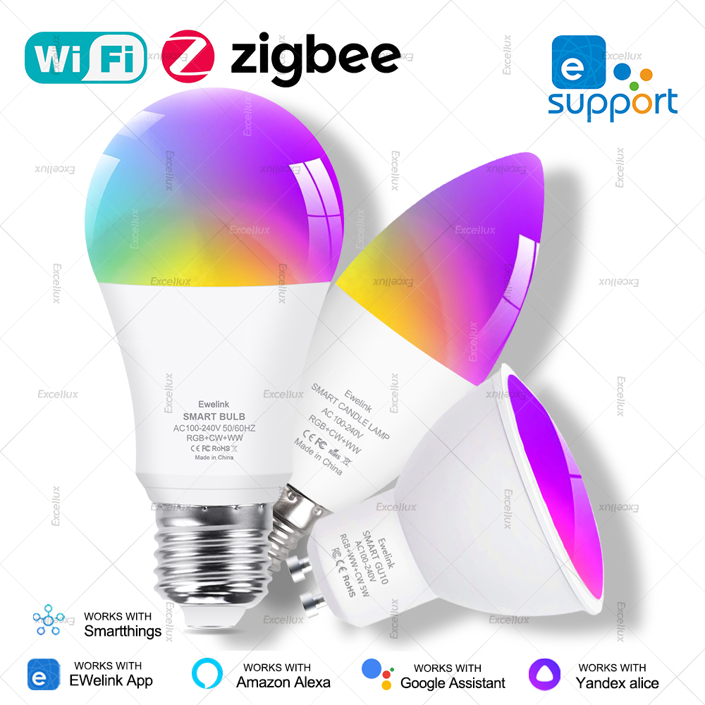 Ewelink GU10 E14 E27 Bulb WiFi - Alexa Compatible Bulb recension och pris