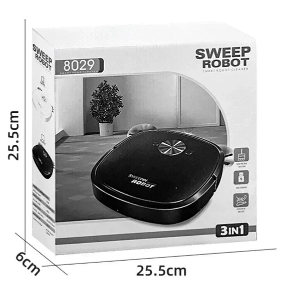 1pcs USB Charging Robot Vacuum - Vacuum Cleaner Smart Home recension och pris
