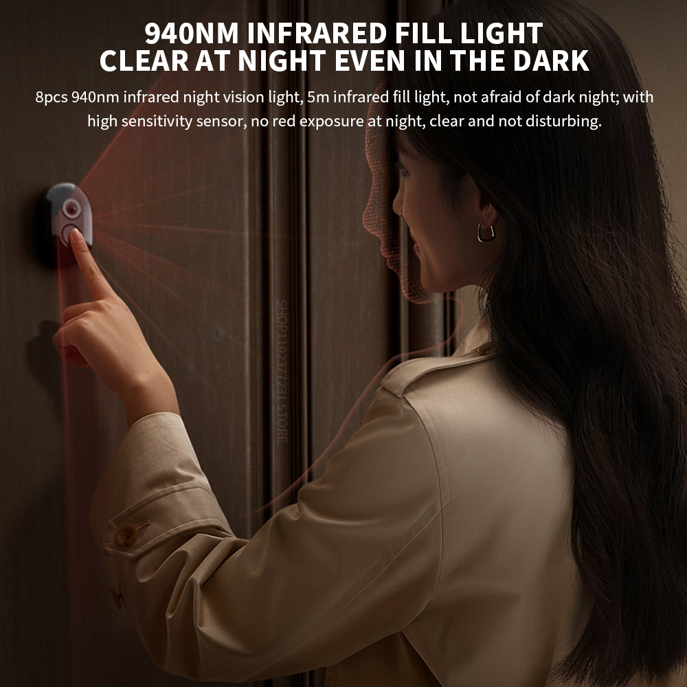 Xiaomi Smart Cat eye 2 WiFi Wi - Smart Home Video Doorbell App recension och pris