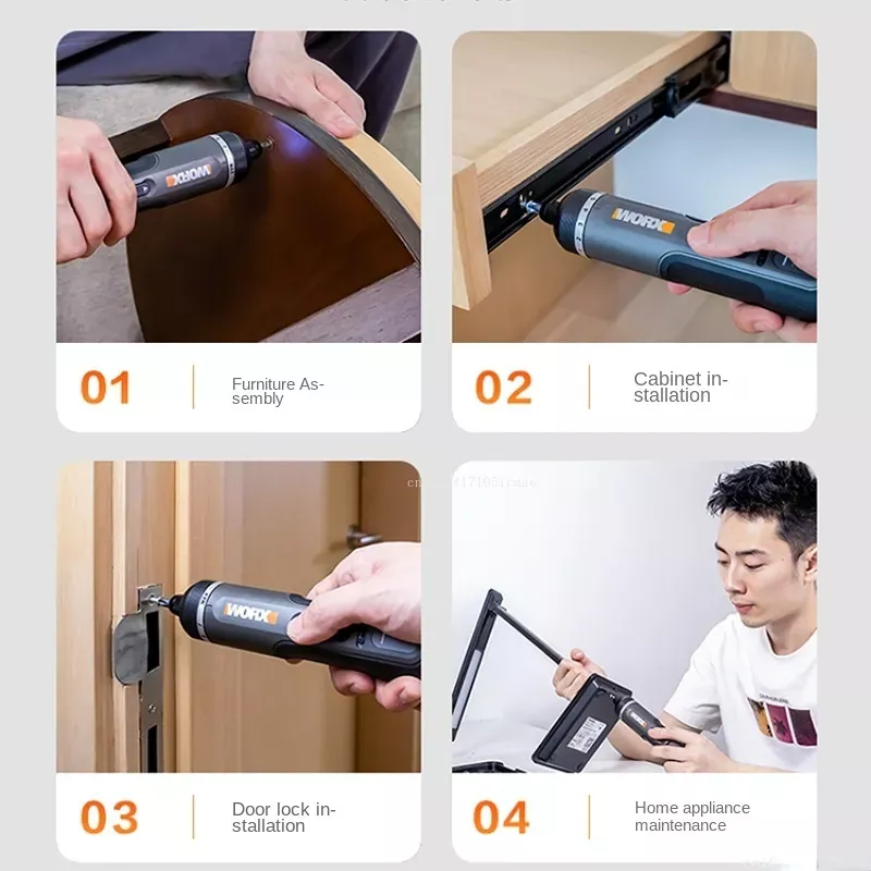 WORX  WX242 4V Electrical Scre - Smart Home Interior recension och pris