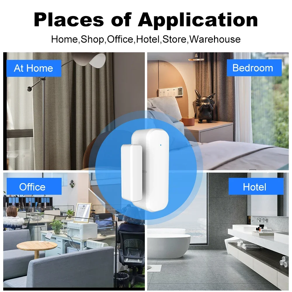 ZigBee Door Window Sensor Wire - Smart Home Integration recension och pris