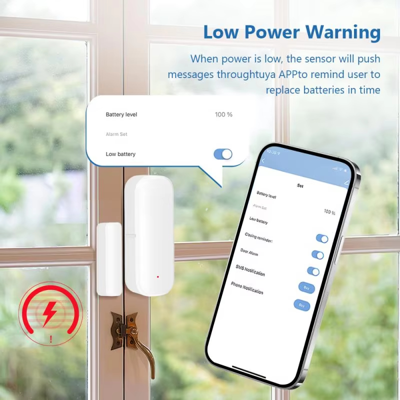 ZigBee Door Window Sensor Wire - Smart Home Integration recension och pris