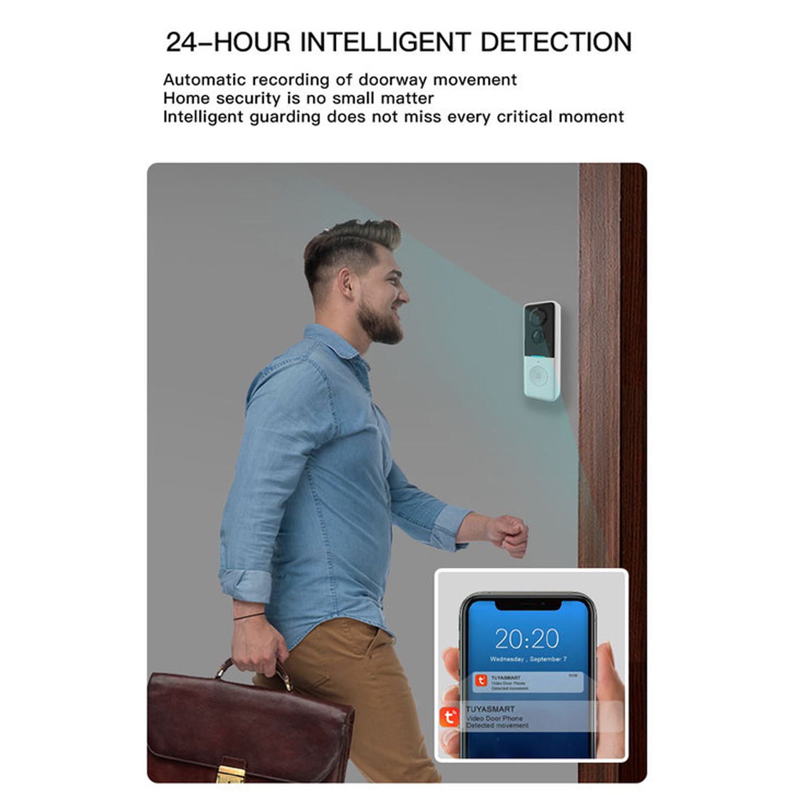 Smart Doorbell Door Camera TY  - Smart Home Video Doorbell App recension och pris