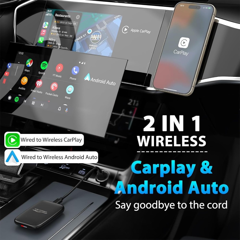 Upgrade CarPlay Adapter to Wir - Smart Home Ac recension och pris