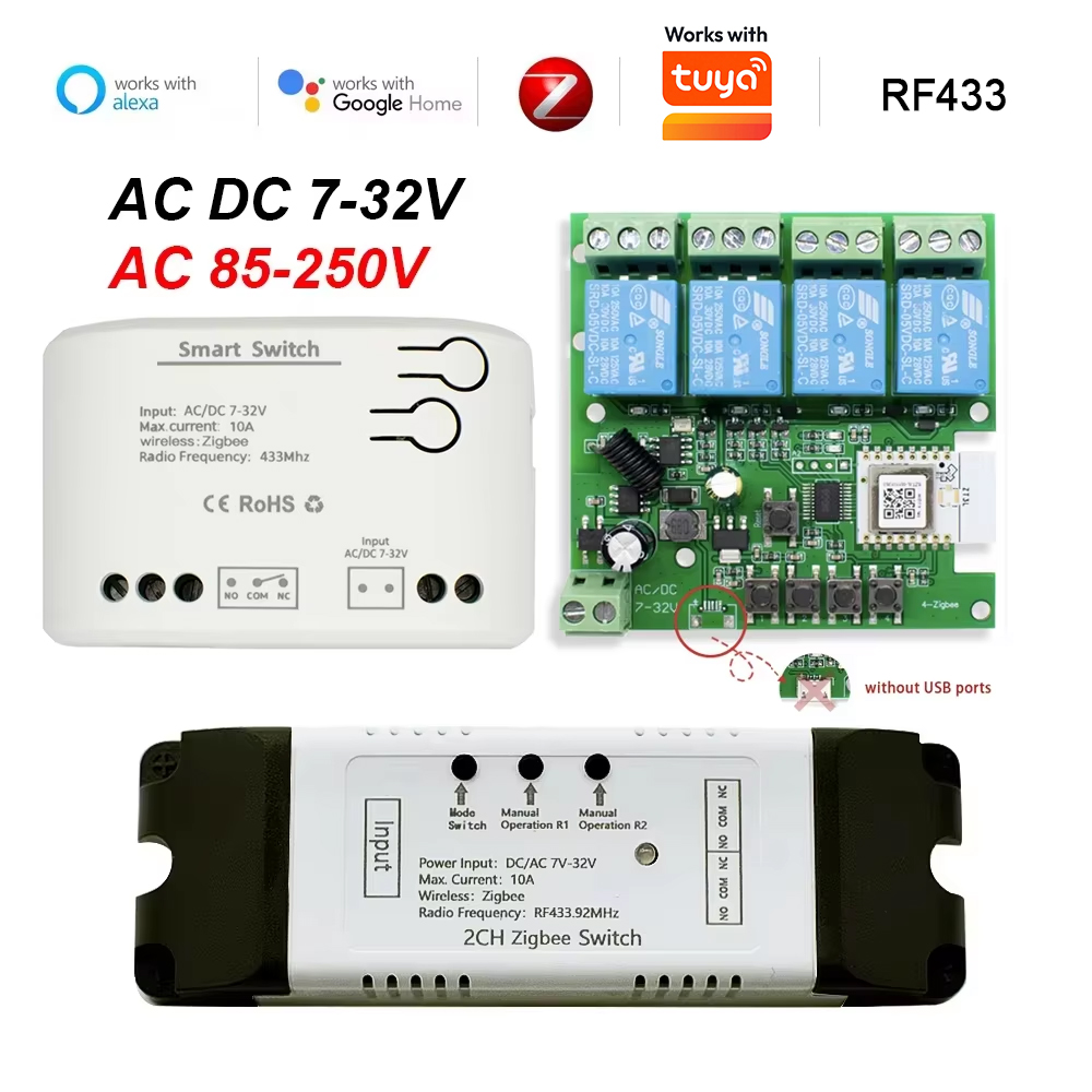 Dry Contact Smart Zigbee Switc - Smart Home Z Wave recension och pris