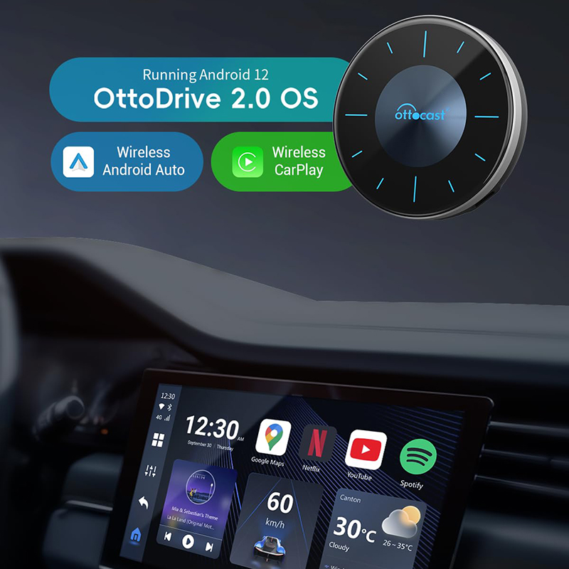 OTTOCAST P3 CarPlay AI Box Wir - Smart Home Orvibo recension och pris