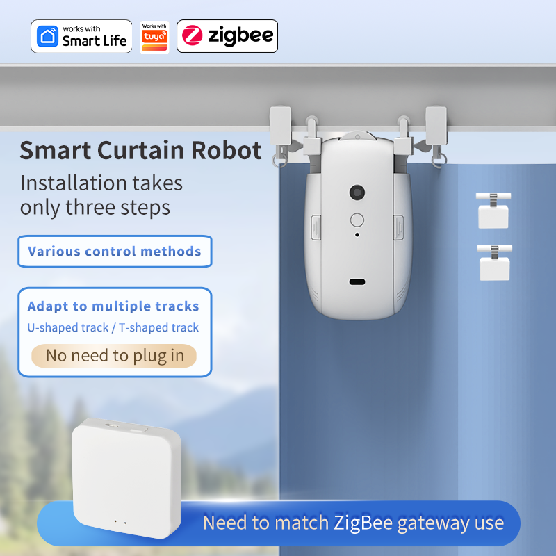 Zigbee Smart Curtain Driver Ro - Curtain Motor recension och pris