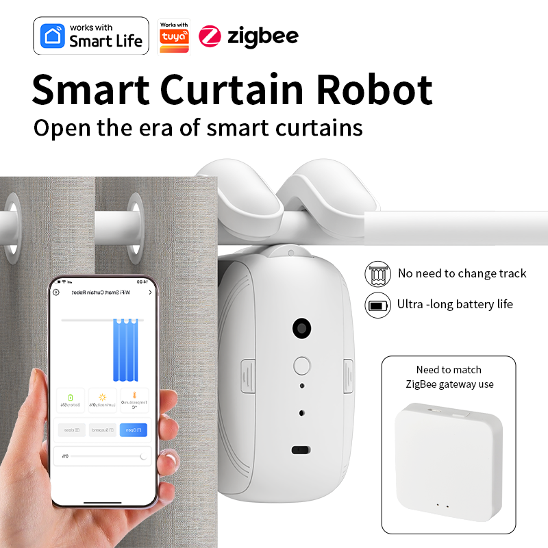 Zigbee Smart Curtain Driver Ro - Curtain Motor recension och pris