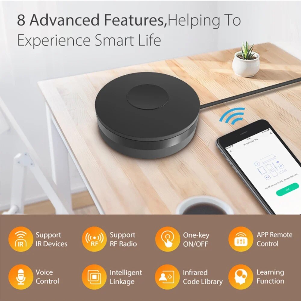 Tuya Smart Wifi RF IR Remote C - Smart Home Orvibo recension och pris