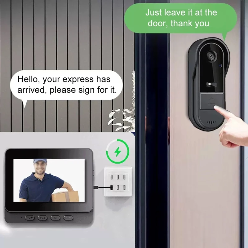 Outdoor Wireless Intercom Door - Smart Home Or Smart Home recension och pris