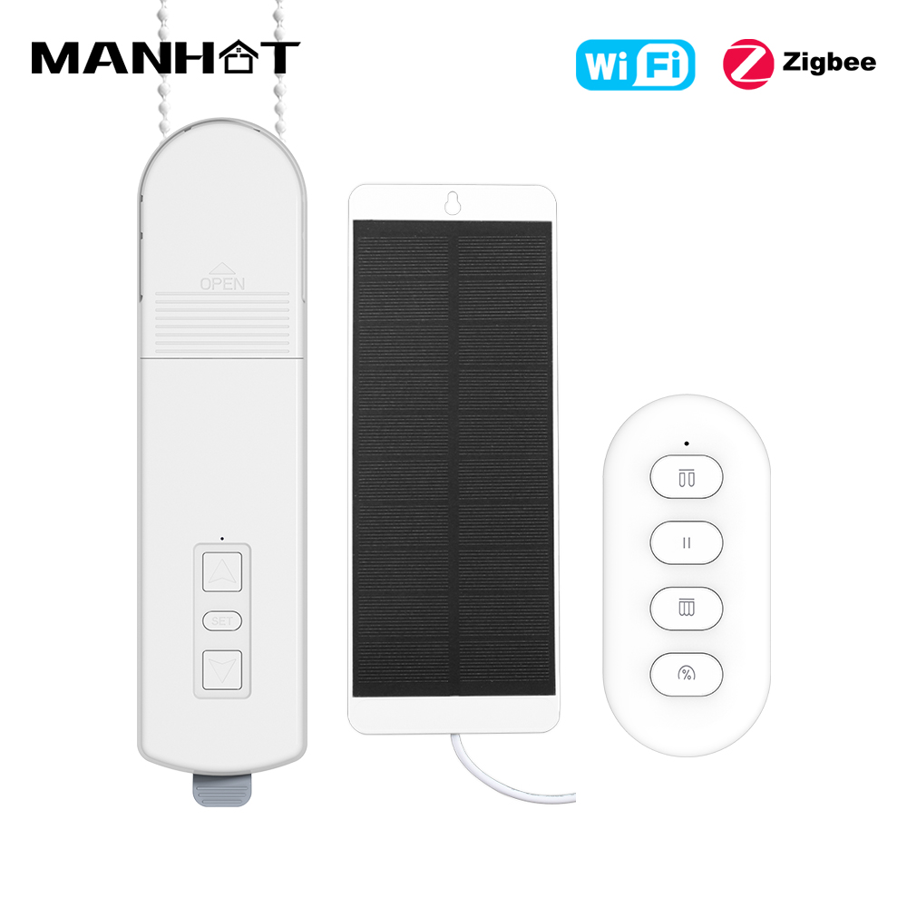 MANHOT WiFi/Zigbee Smart Rolle - Curtain Motor recension och pris