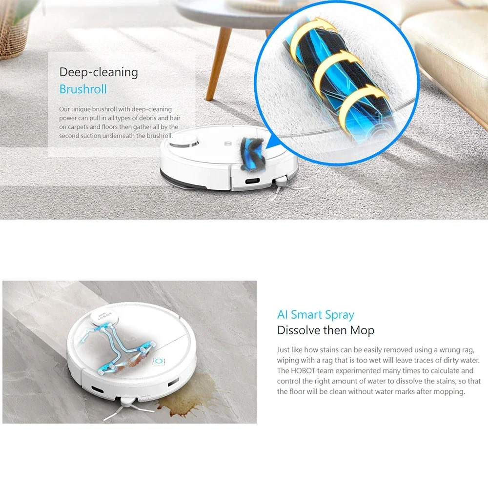 HOBOT LEGEE Q10 Smart Home Vac - Vacuum Cleaner Smart Home recension och pris