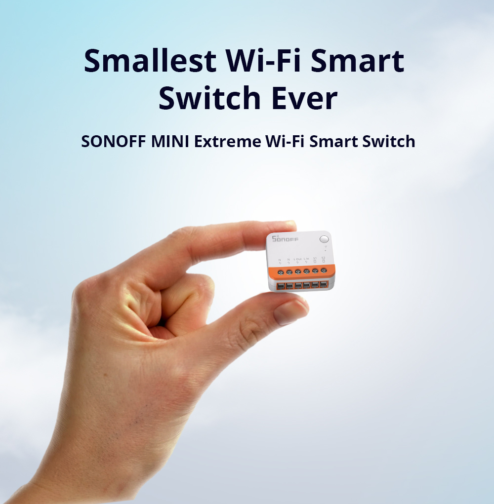 Sonoff Mini R4 Extreme Wifi Sm - Smart Home Integration recension och pris