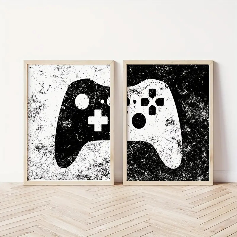 Black and White Game Controlle - Smart Home Poster recension och pris