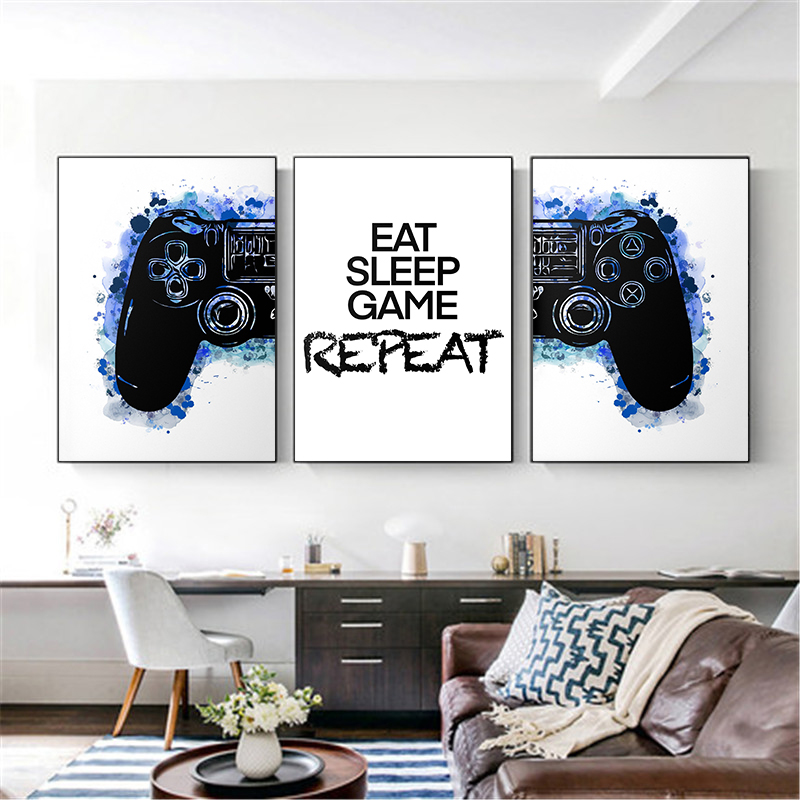 Black and White Game Controlle - Smart Home Poster recension och pris