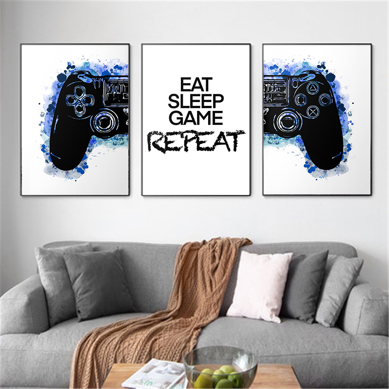 Black and White Game Controlle - Smart Home Poster recension och pris